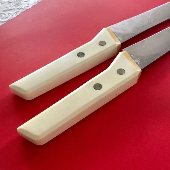 VTG  Imperial La Coutellerie Molybdenum Butcher Cutting Knives Duraplex Handle - Picture 7 of 16